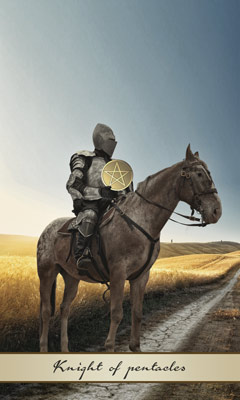 Knight of pentacles