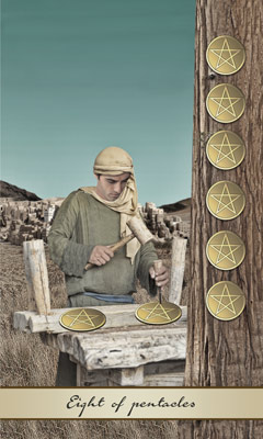 Eight of Pentacles