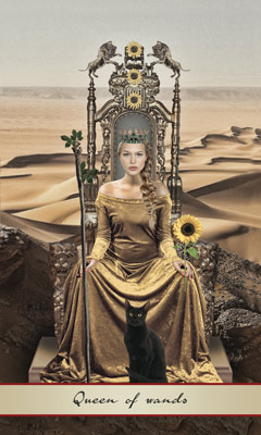 Queen of Wands Tarot Card Meanings